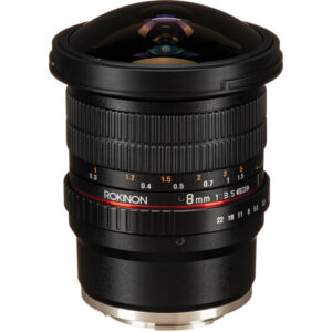 Lente Rokinon 8mm f/3.5 UMC Fisheye CS II Lens para Sony E