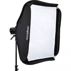 Softbox Speedlite 80x80 SGGV8080 con tela difusora + grilla