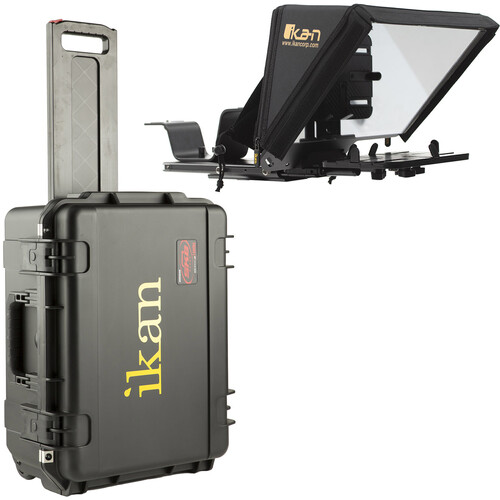 Elite Universal Tablet, iPad & iPad Teleprompter Travel Kit (Version 2) PT-ELITE-PRO2-TK