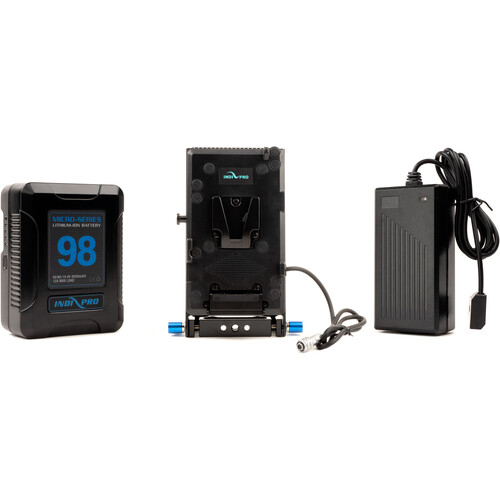 IndiPRO Tools Micro-Series 98Wh V-Mount Blackmagic Pocket Cinema Camera 6K/4K Kit