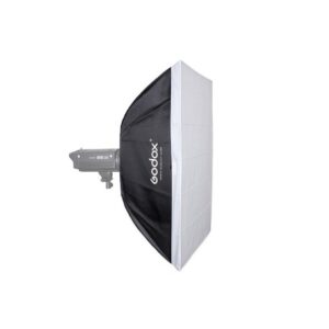 Softbox Bowens armado rápido Godox 60x90cm con tela difusora