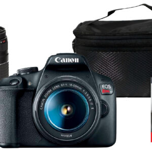 T7 18-55mm + 75-300mm + maleta + SD 64GB