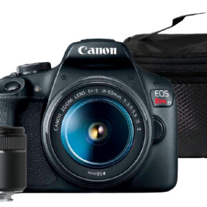 T7 18-55mm + 50mm 1.8 + maleta + SD 64GB