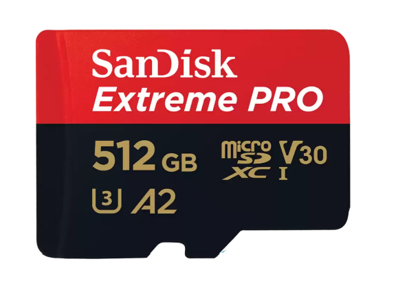 Micro SD Extreme Pro 512GB 200mbs