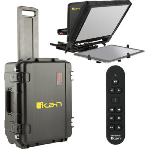 Elite Pro Universal Large Tablet Teleprompter with Remote and Rolling Hard Case MFR #PT-ELITE-PRO-TKRC