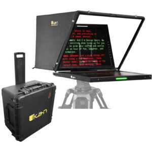 19" PTZ Teleprompter with Travel Kit MFR #PT419W-PTZ-TK