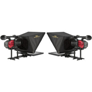 P2P Interview System with 2 x 17" Teleprompters and HDMI Cables MFR #PT3700-P2P