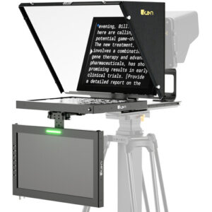 Professional 17" High-Bright Teleprompter with 19" Widescreen Talent Monitor MFR #PT4700-TM-V2