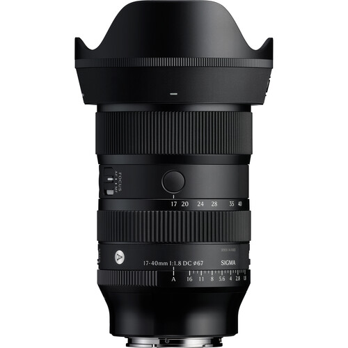 Lentes Sigma 17-40mm f/1.8 DC Art Lens (Sony E)