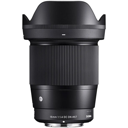 Lente Sigma 16mm f/1.4 DC DN Contemporary para Canon RF