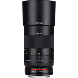 Lente Rokinon 100mm f/2.8 Macro para Canon EF