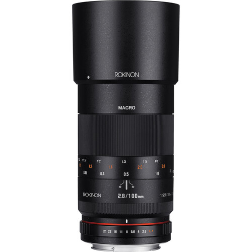 Lente Rokinon 100mm f/2.8 Macro para Canon EF