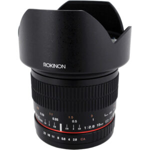 Lente Rokinon 10mm f/2.8 ED AS NCS CS para Canon EF-M