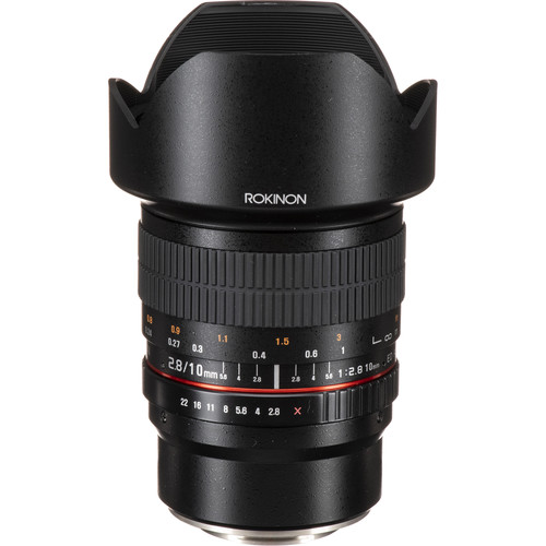 Lente Rokinon 10mm f/2.8 ED AS NCS CS para Fujifilm X