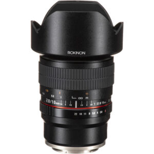 Lente Rokinon 10mm f/2.8 ED AS NCS CS para Sony E