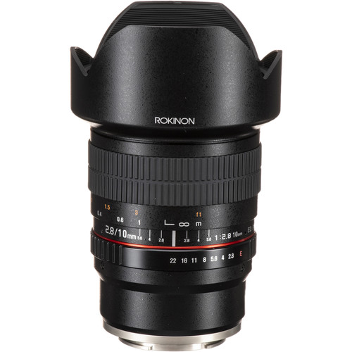 Lente Rokinon 10mm f/2.8 ED AS NCS CS para Sony E