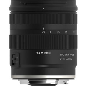 Lente Tamron 11-20mm f/2.8 Di III-A RXD para Canon RF