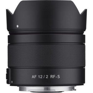 Lente Rokinon 12mm f/2 AF Ultra Wide-Angle para Canon RF