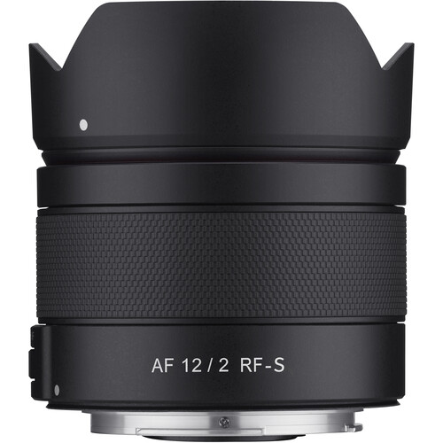 Lente Rokinon 12mm f/2 AF Ultra Wide-Angle para Canon RF