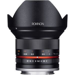 Lente Rokinon 12mm f/2.0 NCS CS para Sony E