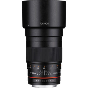 Lente Rokinon 135mm f/2.0 ED UMC para Canon EF