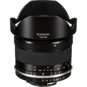 Lente Rokinon 14mm f/2.8 Series II para Nikon F