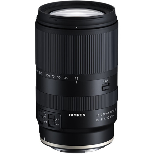 Lente Tamron 18-300mm f/3.5-6.3 Di III-A VC VXD para Canon RF