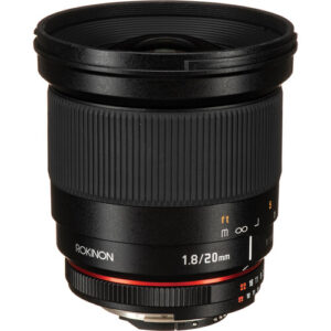 Lente Rokinon 20mm f/1.8 ED AS UMC para Nikon F