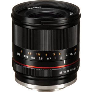 Lente Rokinon 21mm f/1.4 para Canon EF-M