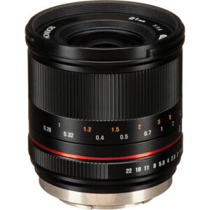 Lente Rokinon 21mm f/1.4 para Fujifilm X