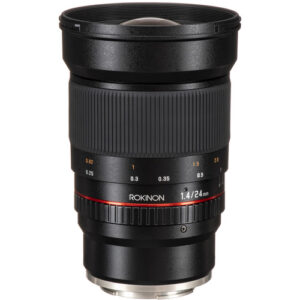 Lente Rokinon 24mm f/1.4 ED AS IF UMC para Sony E