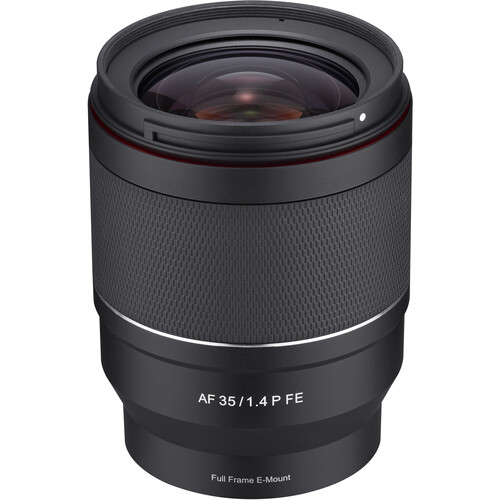 Lente Rokinon 35mm f/1.4 P FE para Sony E
