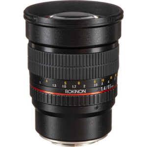 Lente Rokinon 85mm f/1.4 AS IF UMC para Fujifilm X