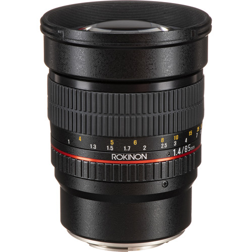 Lente Rokinon 85mm f/1.4 AS IF UMC para Fujifilm X