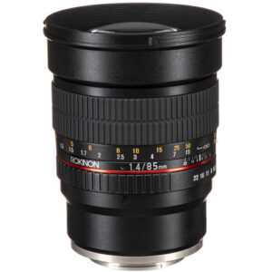 Lente Rokinon 85mm f/1.4 AS IF UMC para Sony E
