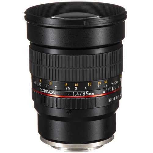 Lente Rokinon 85mm f/1.4 AS IF UMC para Sony E