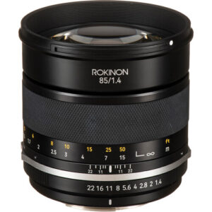 Lente Rokinon 85mm f/1.4 Series II para Canon EF