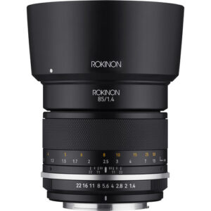 Lente Rokinon 85mm f/1.4 Series II para Nikon F