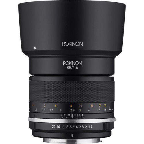 Lente Rokinon 85mm f/1.4 Series II para Nikon F