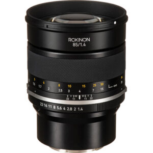 Lente Rokinon 85mm f/1.4 Series II para Sony E