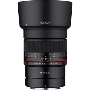 Lente Rokinon 85mm f/1.4 para Nikon Z