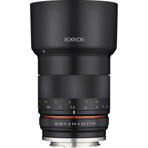 Lente Rokinon 85mm f/1.8 Lens para Sony E