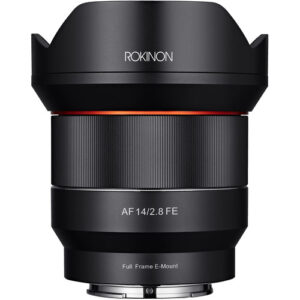 Lente Rokinon AF 14mm f/2.8 FE para Sony E