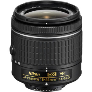Lente Nikon AF-P DX NIKKOR 18-55 mm f/3.5-5.6G VR