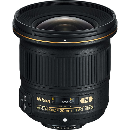 Lente Nikon AF-S NIKKOR 20 mm f/1.8G ED