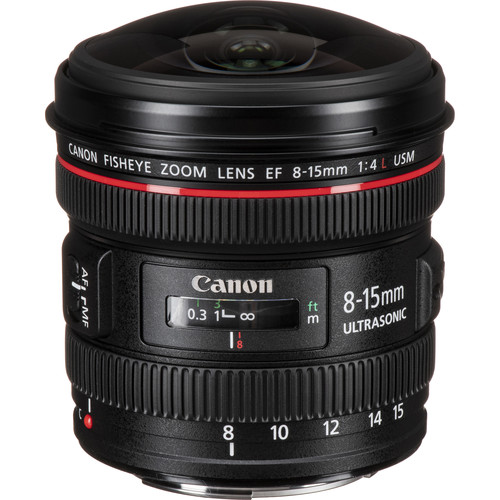Lente Canon EF 8-15 mm f/4L USM