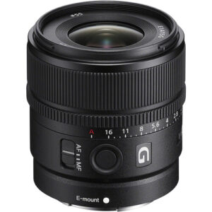 Lente Sony E 15 mm f/1.4 G
