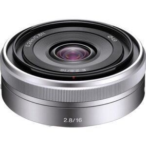 Lente Sony E 16 mm f/2.8