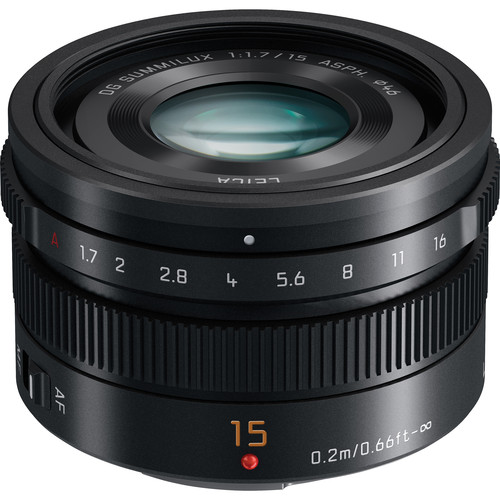 Lente Leica DG Summilux 15mm f/1.7 ASPH. (montura L)