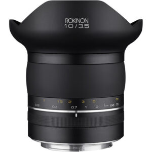 Lente Rokinon SP 10mm f/3.5 para Canon EF